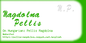 magdolna pellis business card